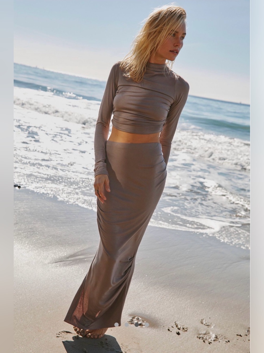 Free People Cierra Set (Taupe)
